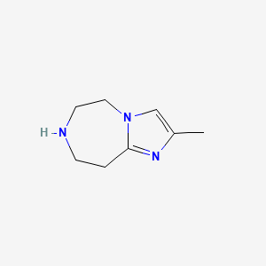 2-methyl-5H,6H,7H,8H,9H-imidazo[1,2-d][1,4]diazepine