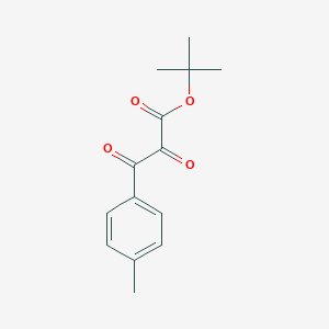B134987 2,3-Dioxo-3-P-tolyl-propionic acid tert-butyl ester CAS No. 138714-54-2