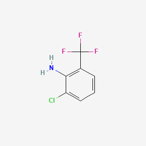 B1349870 2-Chloro-6-(trifluoromethyl)aniline CAS No. 433-94-3