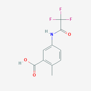 2-Methyl-5-(2,2,2-trifluoroacetamido)benzoic acid