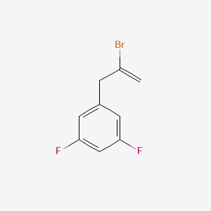 molecular formula C9H7BrF2 B1349874 2-溴-3-(3,5-二氟苯基)-1-丙烯 CAS No. 842140-35-6