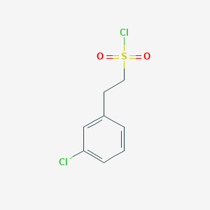 molecular formula C8H8Cl2O2S B1349894 2-(3-chlorophenyl)ethanesulfonyl Chloride CAS No. 728919-59-3