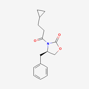 (R)-4-benzyl-3-(3-cyclopropylpropanoyl)oxazolidin-2-one