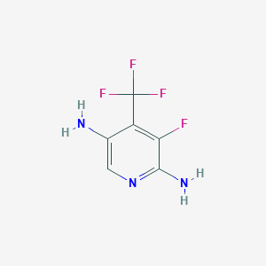 2,5-Diamino-3-fluoro-4-(trifluoromethyl)pyridine