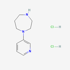 1-(Pyridin-3-yl)-1,4-diazepanedihydrochloride