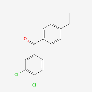 3,4-Dichloro-4'-ethylbenzophenone