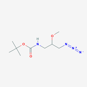 tert-butyl N-(3-azido-2-methoxypropyl)carbamate