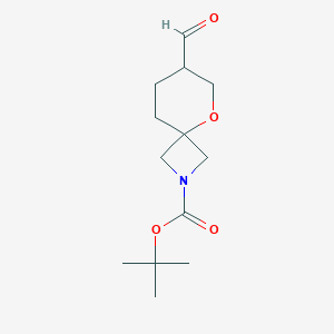 Tert-butyl 7-formyl-5-oxa-2-azaspiro[3.5]nonane-2-carboxylate