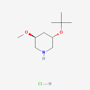 (3S,5S)-3-(tert-butoxy)-5-methoxypiperidine hydrochloride