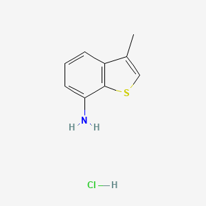 3-Methyl-1-benzothiophen-7-amine hydrochloride