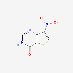 7-nitro-3H,4H-thieno[3,2-d]pyrimidin-4-one