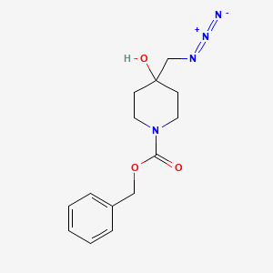 4-(Azidomethyl)-1-Cbz-piperidin-4-ol