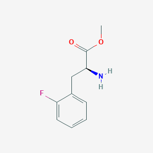 methyl (2S)-2-amino-3-(2-fluorophenyl)propanoate