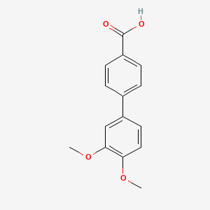 molecular formula C15H14O4 B1349935 4-(3,4-dimethoxyphenyl)benzoic Acid CAS No. 122294-10-4