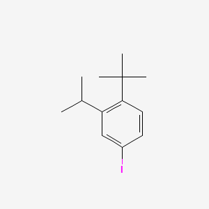 1-Tert-butyl-4-iodo-2-(propan-2-yl)benzene