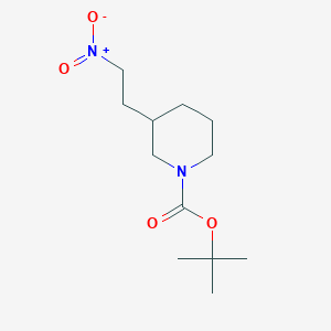 1-Boc-3-(2-nitroethyl)piperidine