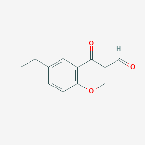 molecular formula C12H10O3 B1349945 6-Ethyl-3-formylchromone CAS No. 42059-78-9