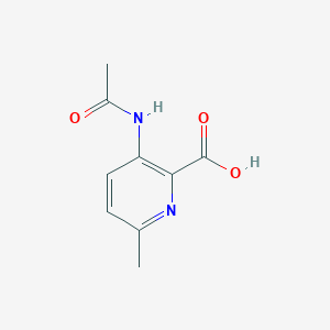 3-Acetamido-6-methylpyridine-2-carboxylic acid