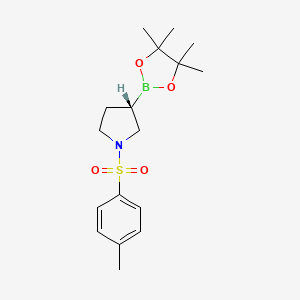 (S)-3-(4,4,5,5-Tetramethyl-1,3,2-dioxaborolan-2-yl)-1-tosylpyrrolidine