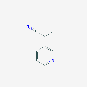 2-(Pyridin-3-yl)butanenitrile