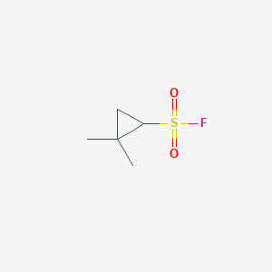 2,2-Dimethylcyclopropane-1-sulfonyl fluoride