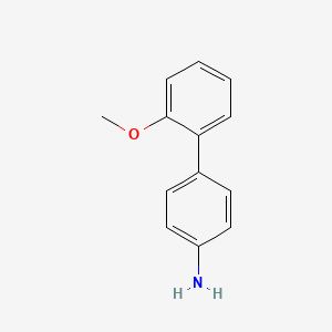 molecular formula C13H13NO B1349954 4-(2-甲氧苯基)苯胺 CAS No. 263901-48-0