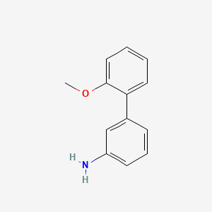 molecular formula C13H14ClNO B1349955 3-(2-Methoxyphenyl)aniline CAS No. 96923-01-2