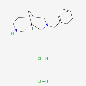 8-Benzyl-3,8-diazabicyclo[4.3.1]decane dihydrochloride