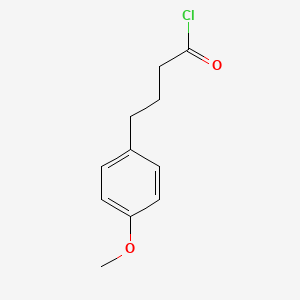 molecular formula C11H13ClO2 B1349957 4-(4-Methoxyphenyl)butanoyl chloride CAS No. 6836-18-6
