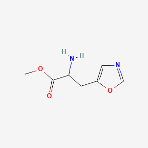 Methyl 2-amino-3-(oxazol-5-yl)propanoate