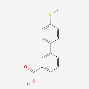 4'-Methylsulfanyl-biphenyl-3-carboxylic acid