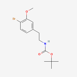 tert-butyl N-[2-(4-bromo-3-methoxyphenyl)ethyl]carbamate