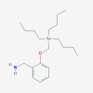 (2-((Tributylstannyl)methoxy)phenyl)methanamine