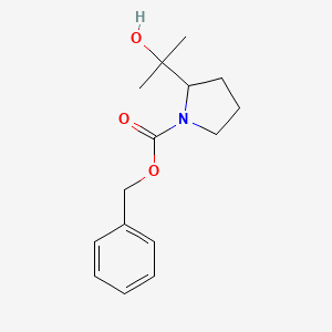 Benzyl 2-(2-hydroxypropan-2-yl)pyrrolidine-1-carboxylate