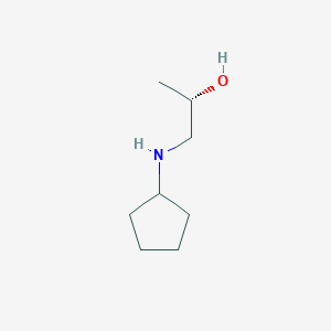 (2S)-1-(cyclopentylamino)propan-2-ol