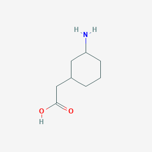 2-(3-Aminocyclohexyl)acetic acid