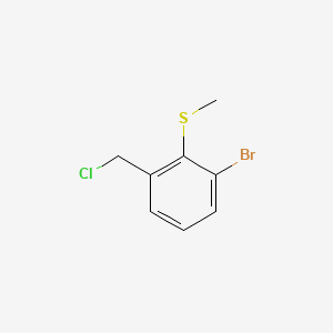 1-Bromo-3-(chloromethyl)-2-(methylsulfanyl)benzene