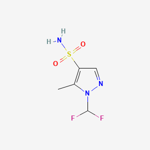 1-(difluoromethyl)-5-methyl-1H-pyrazole-4-sulfonamide