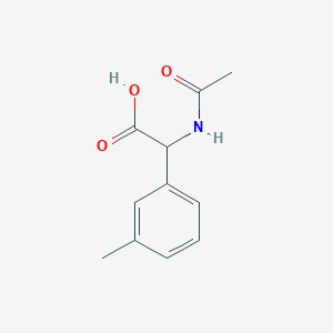 2-Acetamido-2-(m-tolyl)acetic acid