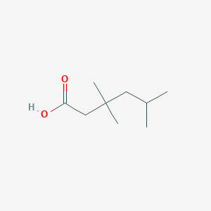 molecular formula C9H18O2 B13499807 3,3,5-Trimethylhexanoic acid CAS No. 23373-12-8