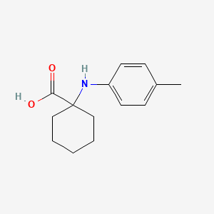 molecular formula C14H19NO2 B1349988 1-p-Tolylamino-cyclohexanecarboxylic acid CAS No. 99216-79-2