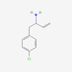 1-(4-Chlorophenyl)but-3-en-2-amine