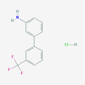 3'-(Trifluoromethyl)-[1,1'-biphenyl]-3-amine hydrochloride