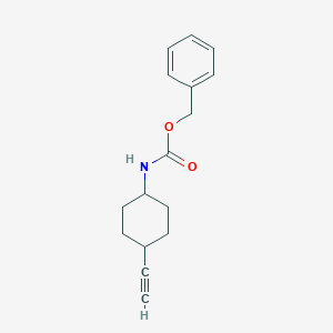 Benzyl ((1r,4r)-4-ethynylcyclohexyl)carbamate