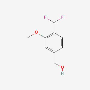 [4-(Difluoromethyl)-3-methoxyphenyl]methanol