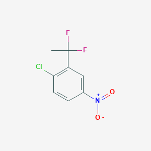 1-Chloro-2-(1,1-difluoroethyl)-4-nitrobenzene