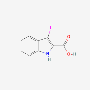 3-iodo-1H-indole-2-carboxylic Acid