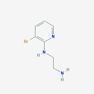 N1-(3-bromopyridin-2-yl)ethane-1,2-diamine