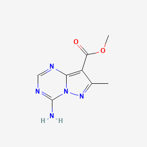 Methyl 4-amino-7-methylpyrazolo[1,5-a][1,3,5]triazine-8-carboxylate