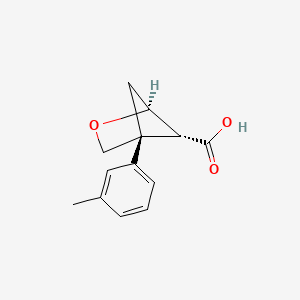 rac-(1R,4S,5S)-4-(3-methylphenyl)-2-oxabicyclo[2.1.1]hexane-5-carboxylic acid